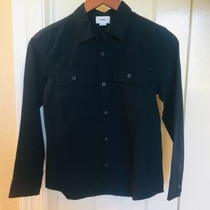 Old Navy Long Sleeve Button Down Shirt Boys
